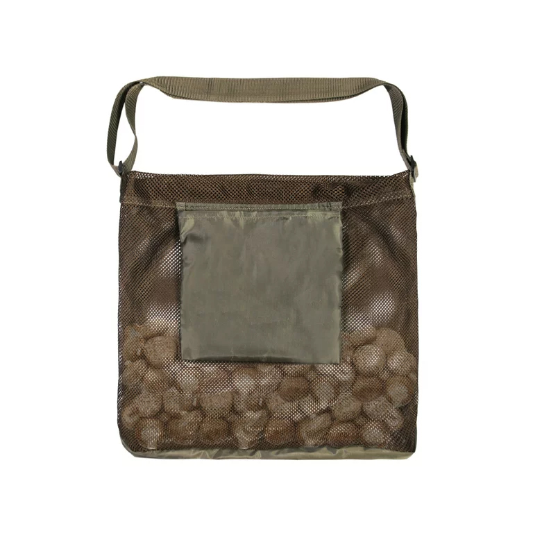 Mesh mushroom foraging bag