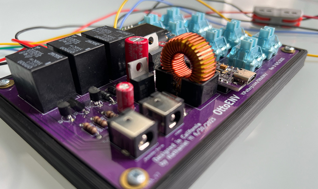 Early prototype of the OttoENV GrowSet grow controller