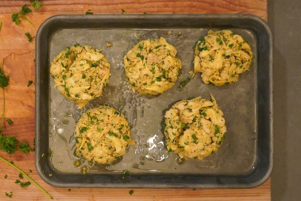 Uncooked Lion's Mane Patties